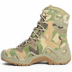 Men's Boots Tactical Shoes Men's Outdoor Shoes Combat Boots Waterproof Shoes Sports Hiking Shoes