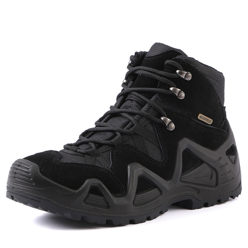 Men's Boots Tactical Shoes Men's Outdoor Shoes Combat Boots Waterproof Shoes Sports Hiking Shoes