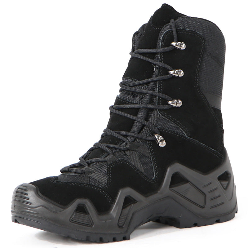 Men's Boots Tactical Shoes Men's Outdoor Shoes Combat Boots Waterproof Shoes Sports Hiking Shoes