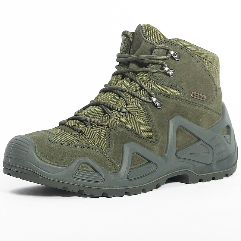Men's Boots Tactical Shoes Men's Outdoor Shoes Combat Boots Waterproof Shoes Sports Hiking Shoes